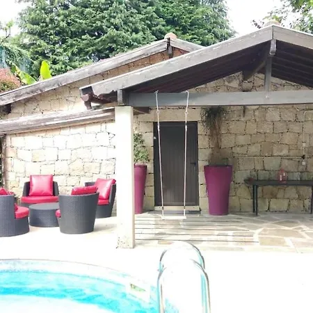 Pool House Au Cœur Du Gérès à Villa Rio Caldo